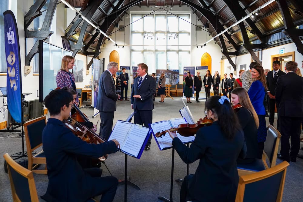 Royal Visit Marks Milestone Celebration at Reigate Grammar School
